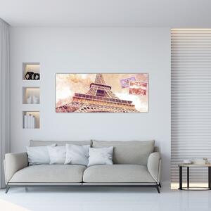Slika - Pogled iz Pariza (120x50 cm)