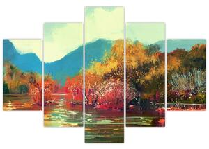 Slika - Barve jeseni (150x105 cm)
