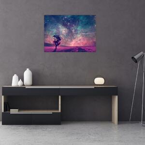 Slika - Nezemeljsko nočno nebo (70x50 cm)