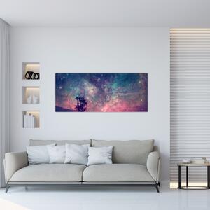 Slika - Nezemeljsko nočno nebo (120x50 cm)