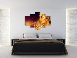 Slika - Zlata kraljica (150x105 cm)