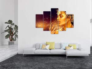 Slika - Zlata kraljica (150x105 cm)