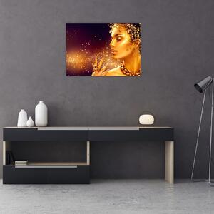 Slika - Zlata kraljica (70x50 cm)