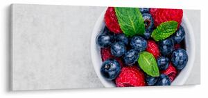 Slika - zdjela s šumskim voćem (120x50 cm)