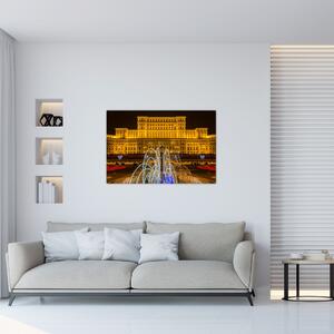 Slika - Palača parlamenta, Bukarešta Romunija (90x60 cm)