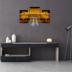 Slika - Palača parlamenta, Bukarešta Romunija (90x60 cm)