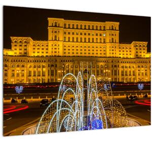 Slika - Palača parlamenta, Bukarešta Romunija (70x50 cm)