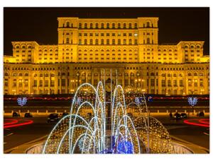 Slika - Palača parlamenta, Bukarešta Romunija (70x50 cm)