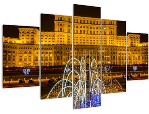 Slika - Palača parlamenta, Bukarešta Romunija (150x105 cm)