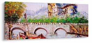 Slika - Uljana slika grada (120x50 cm)