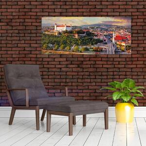 Slika - Panorama Bratislave, Slovaška (120x50 cm)