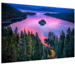Slika - jezero Tahoe, Sierra Nevada, Kalifornija, ZDA (90x60 cm)