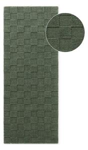 Tamno zelena ručno rađena vunena staza 80x200 cm Scala – Villeroy&Boch