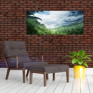 Slika - Sejšelska džungla (120x50 cm)