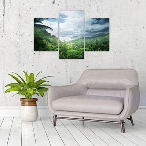 Slika - Sejšelska džungla (90x60 cm)