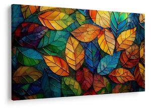 Slika - Mozaik od lišća (90x60 cm)