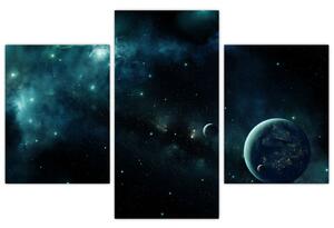 Slika - Življenje v vesolju (90x60 cm)