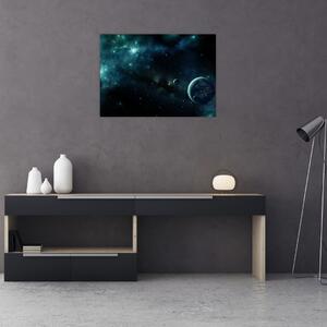 Slika - Življenje v vesolju (70x50 cm)