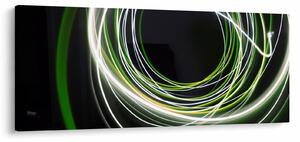 Slika zelenih linija (120x50 cm)