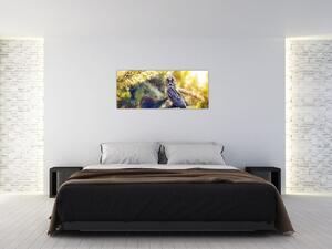 Slika sove na drevesu (120x50 cm)