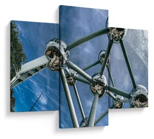 Slika - Atomium u Bruxellesu (90x60 cm)