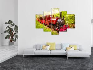 Slika parnega vlaka (150x105 cm)