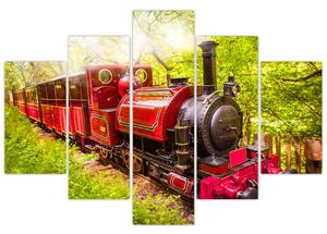 Slika parnega vlaka (150x105 cm)