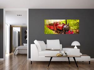 Slika parnega vlaka (120x50 cm)
