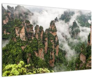 Slika - Nacionalni park Zhangjiajie, Kitajska (90x60 cm)