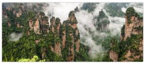 Slika - Nacionalni park Zhangjiajie, Kitajska (120x50 cm)