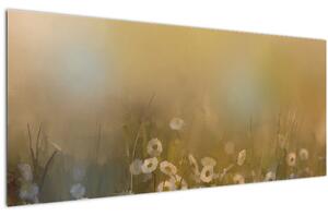 Slika - Oljna slika marjetic (120x50 cm)