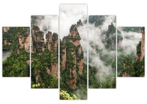 Slika - Nacionalni park Zhangjiajie, Kitajska (150x105 cm)