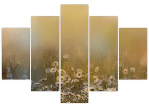 Slika - Oljna slika marjetic (150x105 cm)