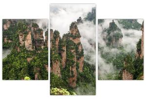 Slika - Nacionalni park Zhangjiajie, Kitajska (90x60 cm)