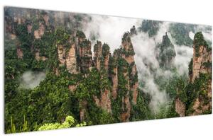 Slika - Nacionalni park Zhangjiajie, Kitajska (120x50 cm)