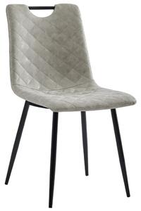 VidaXL Blagovaonske stolice od umjetne kože 4 kom svjetlosive
