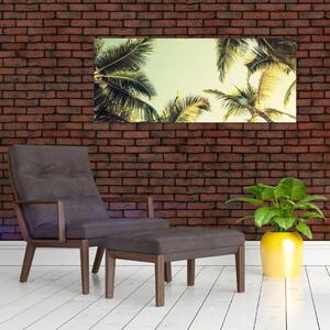 Slika s kokosovimi palmami (120x50 cm)