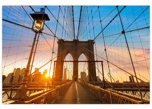 Slika - Brooklynski most, Manhattan, New York (90x60 cm)