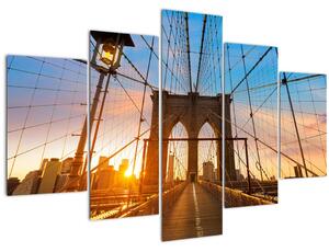 Slika - Brooklynski most, Manhattan, New York (150x105 cm)