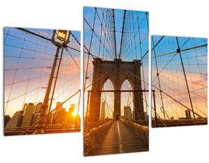 Slika - Brooklynski most, Manhattan, New York (90x60 cm)