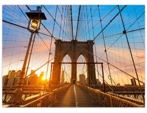 Slika - Brooklynski most, Manhattan, New York (70x50 cm)