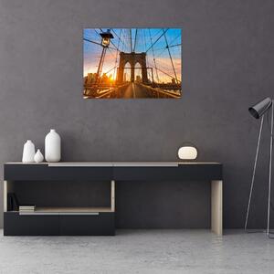 Slika - Brooklynski most, Manhattan, New York (70x50 cm)