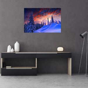 Slika - Zimski somrak (90x60 cm)