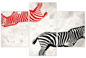 Slika - Zebre (90x60 cm)