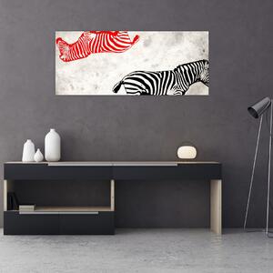 Slika - Zebre (120x50 cm)
