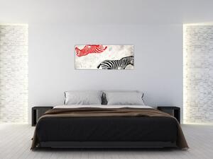 Slika - Zebre (120x50 cm)