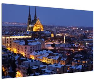 Slika - Katedrala sv. Petra in Pavla, Brno, Češka (90x60 cm)