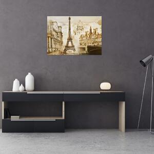 Slika - Pariški spomeniki (70x50 cm)