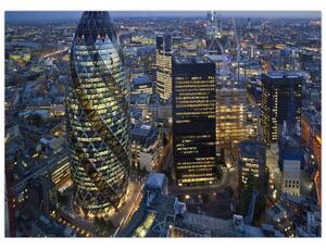 Slika - Večerna panorama Londona (70x50 cm)