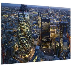 Slika - Večerna panorama Londona (70x50 cm)